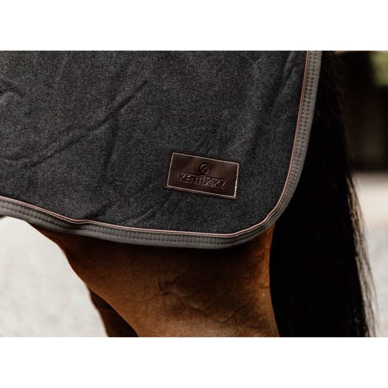 Kentucky Fleece Exercise Sheet - Dark Grey-2