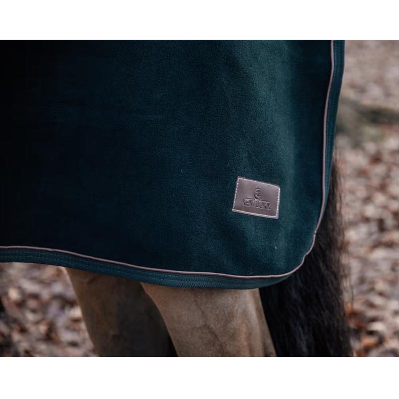 Kentucky Fleece Exercise Sheet - Pine Green-2