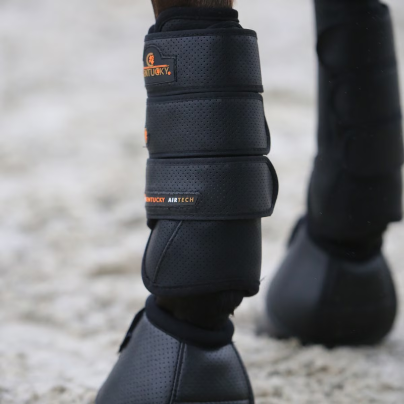 Kentucky Air Tech Front Eventing Boots - Black-2