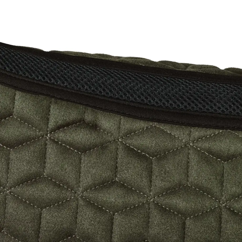 Weatherbeeta Suede Elite Air-Tec All Purpose Saddlepad - Olive-2