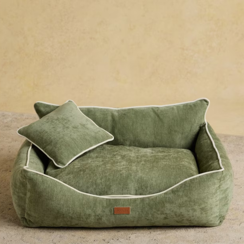Joules Snuggler Dog Sofa - Apple-2