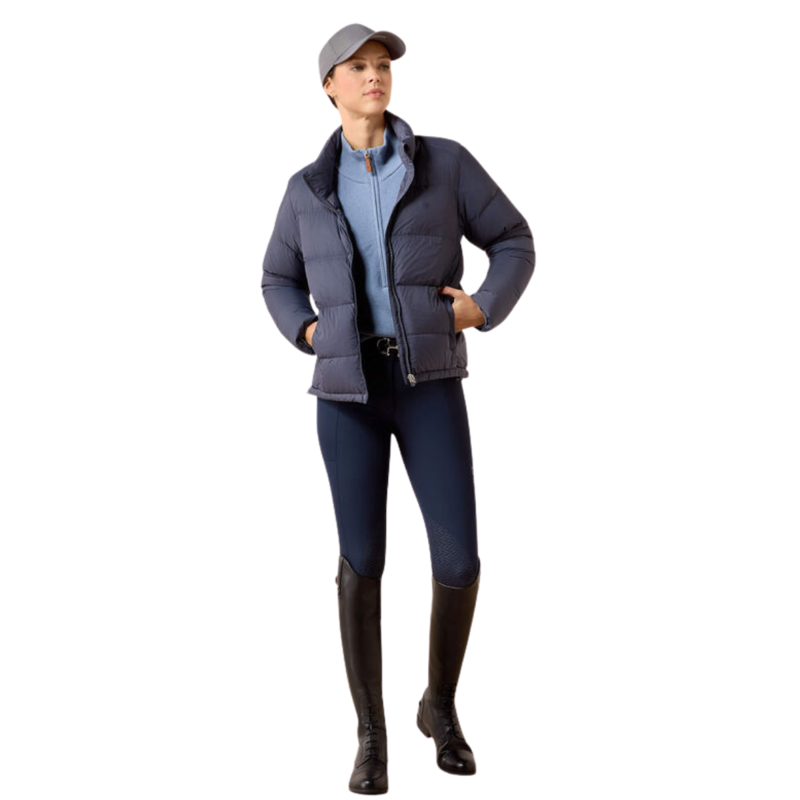 Ariat Women's UltraPuff Down Jacket - Odyssey Grey-5