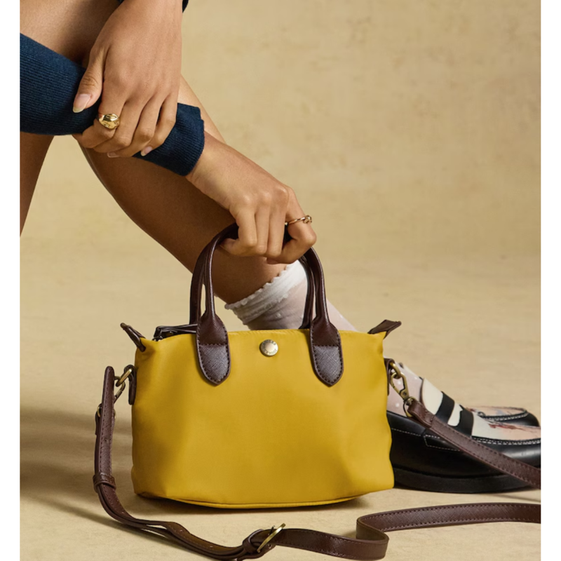 Joules Edie Crossbody Bag - Yellow-3