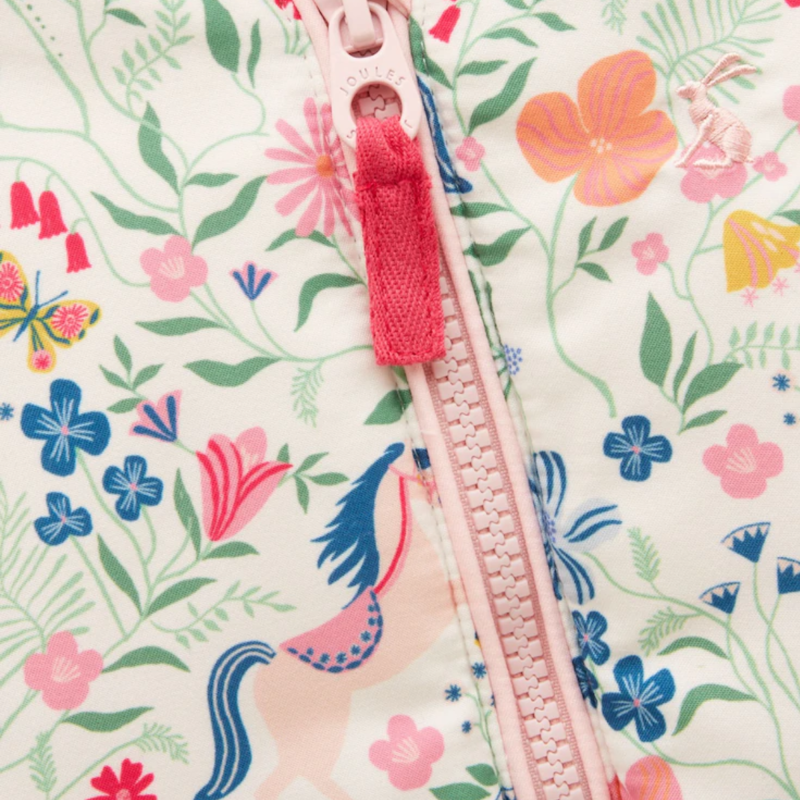Joules Girls' Pramsuit - Cream-2