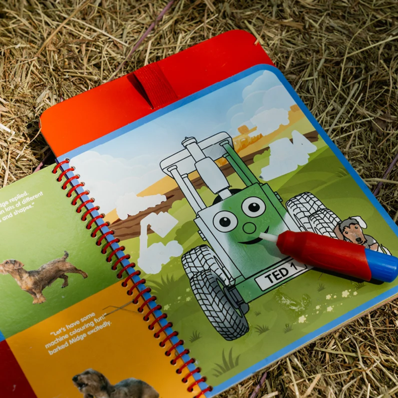 Tractor Ted Magic Painting Book - Machines-2