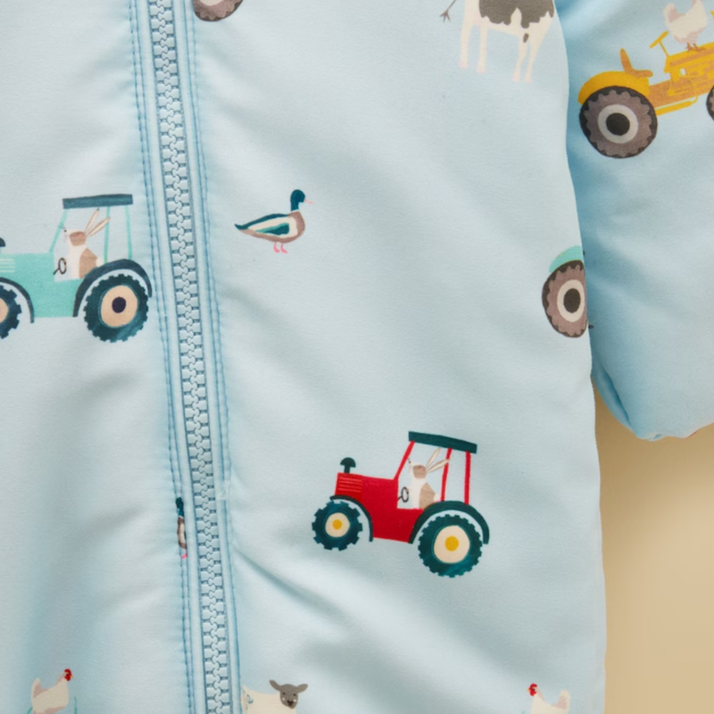 Joules Boys' Pramsuit - Blue-2