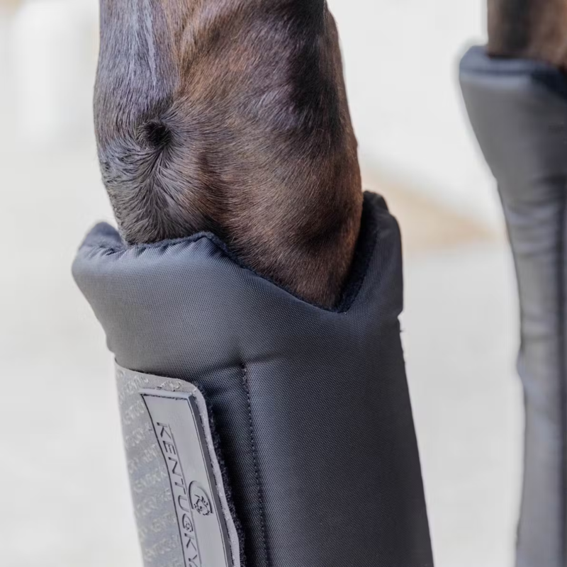 Kentucky Stable Boots PROtect Classic Front - Black-2