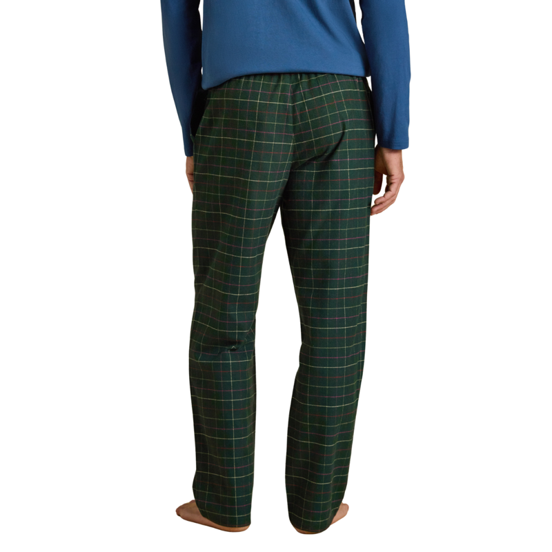 Joules Men's Flannel PJ Trouser - Burgundy Red Check-2