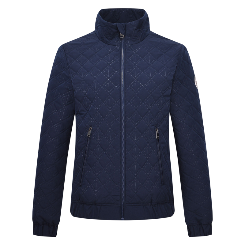 HV Polo Ladies Margot Bomber Jacket - Navy-2