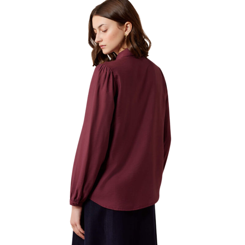 Ariat Women's Harrington Blouse - Windsor Wine-1
