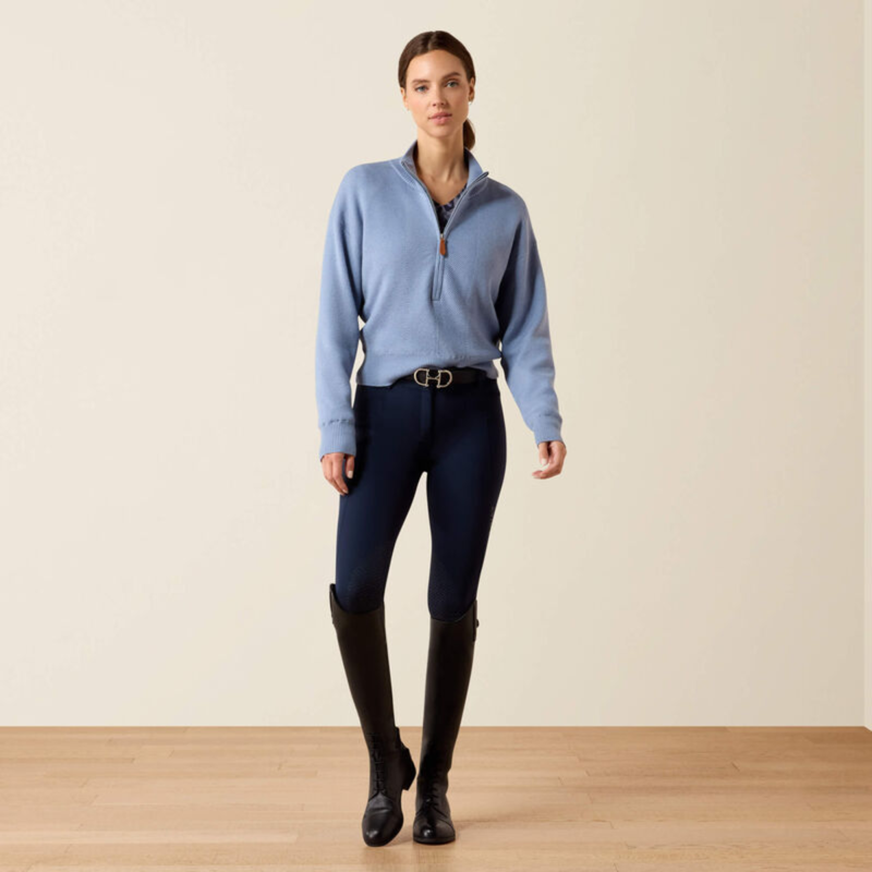 Ariat Women's Foxleigh 1/2 Zip Sweater - Rainwashed-2