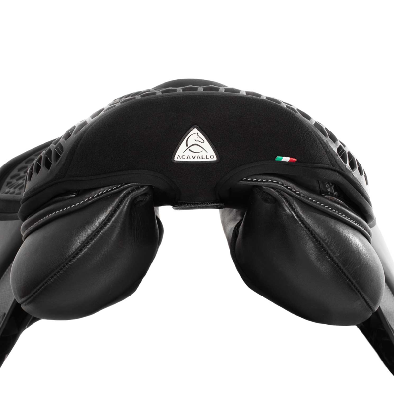 Acavallo Ortho Coccyx Gel Out Seat Saver - Black-2