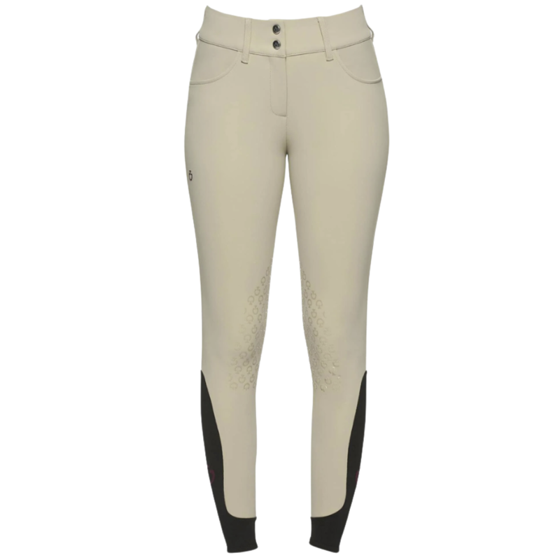 Cavalleria Toscana Women's American Full Grip Breeches - Beige-3