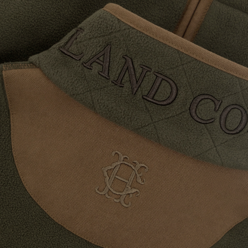 Holland Cooper Country Fleece Jacket - Classic Khaki-6