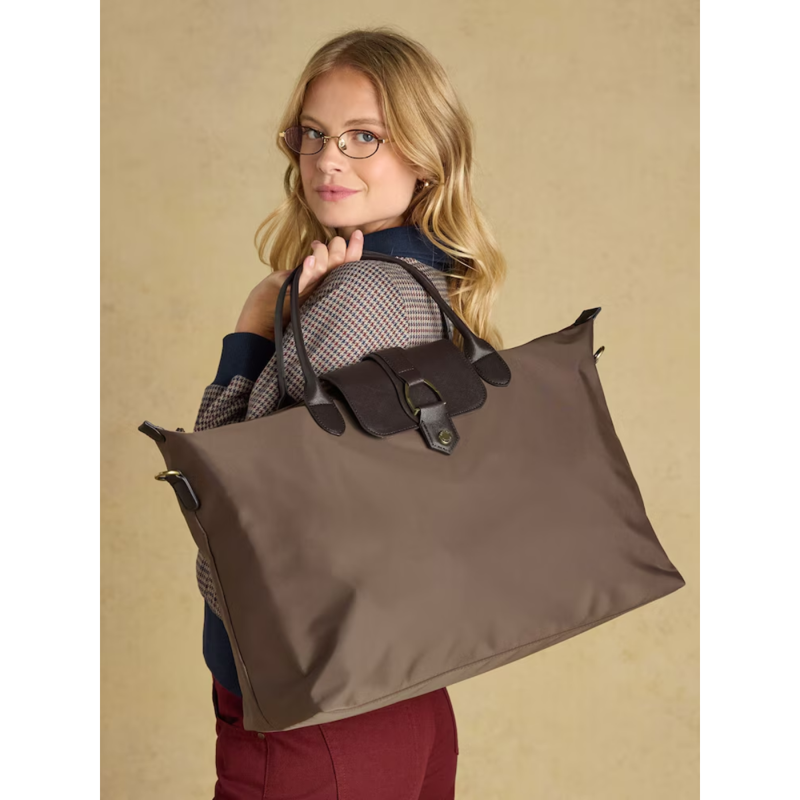 Joules Edie Weekend Bag - Mocha Brown-6
