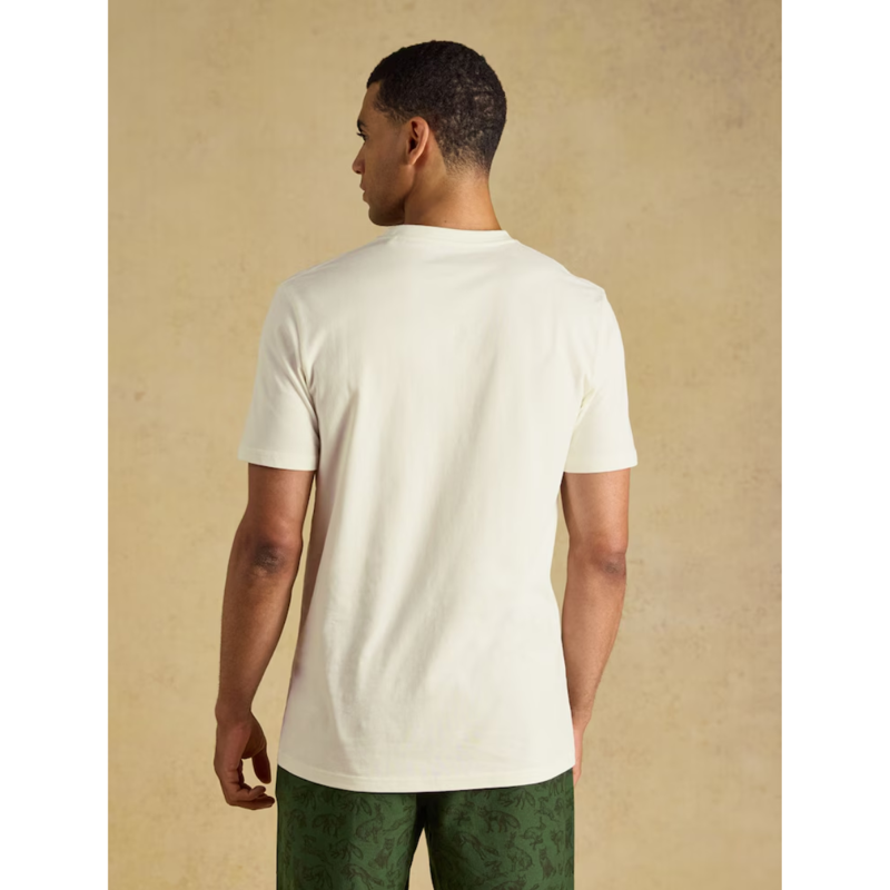 Joules Men's Dozer Short Pyjamas Set - Green/Ecru-2