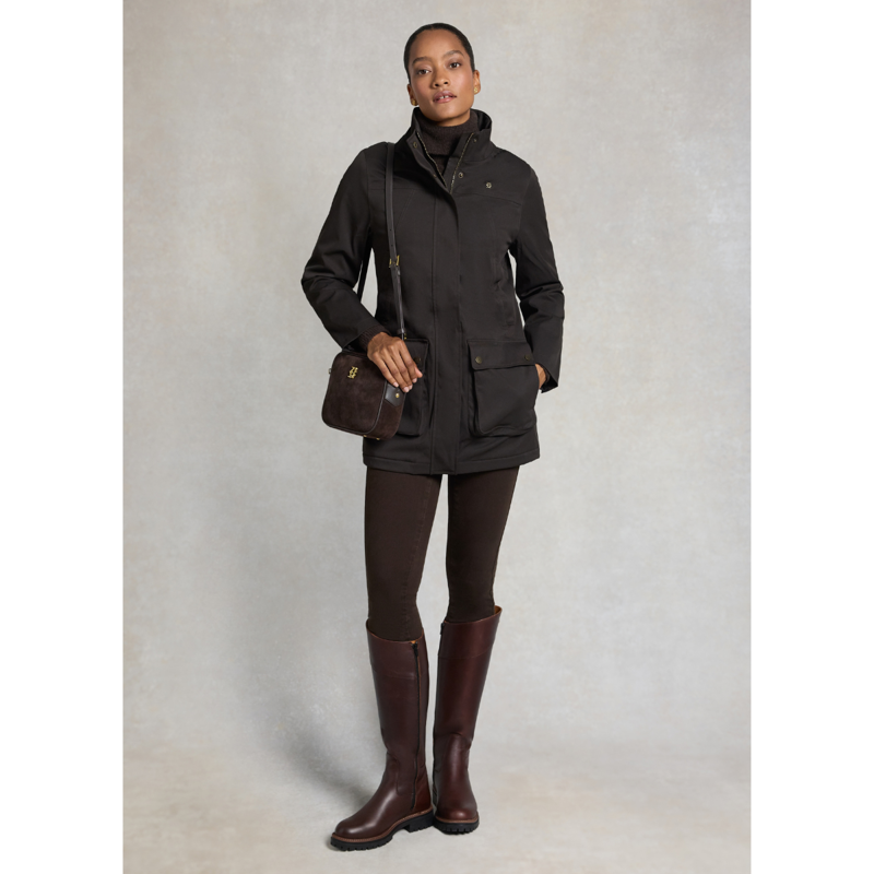 Holland Cooper Bramwell Waterproof Country Coat - Bournville-3