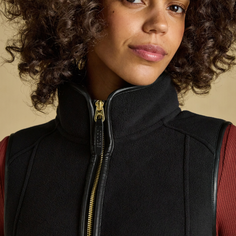 Joules Ladies Heritage Gilet - Black-5