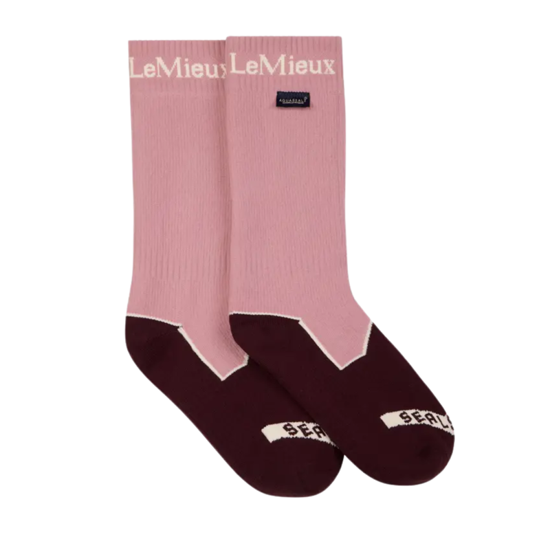 LeMieux x Sealskinz Waterproof Socks - Dusty Pink-2