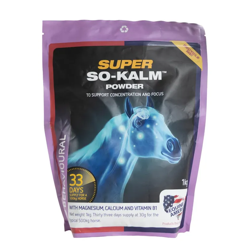 Equine America Super So Kalm Powder - 1Kg-2