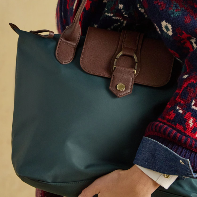 Joules Edie Bag - Bottle Green-2