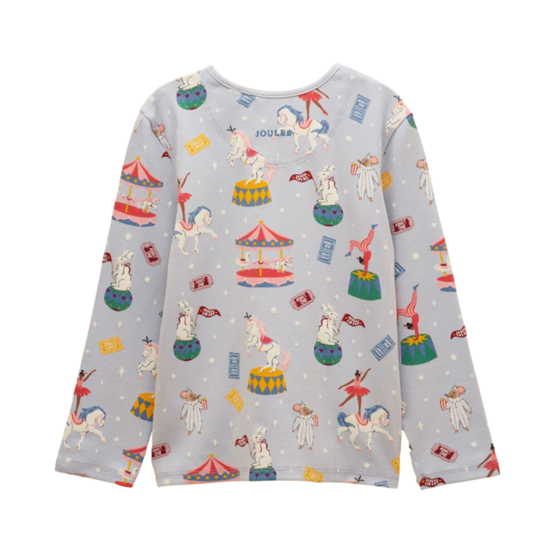 Joules Girls' Kipwell Pyjamas - Blue-2