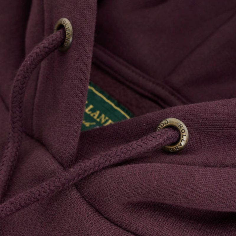 Holland Cooper Team Hoodie - Mulberry-2