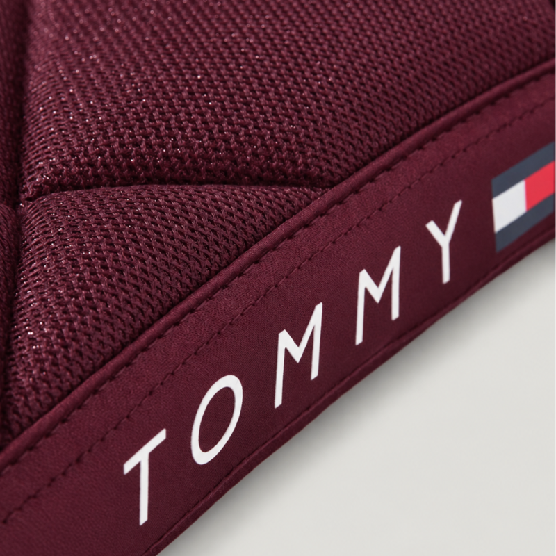 Tommy Hilfiger Parsons Dressage Saddlepad - Deep Burgundy-2