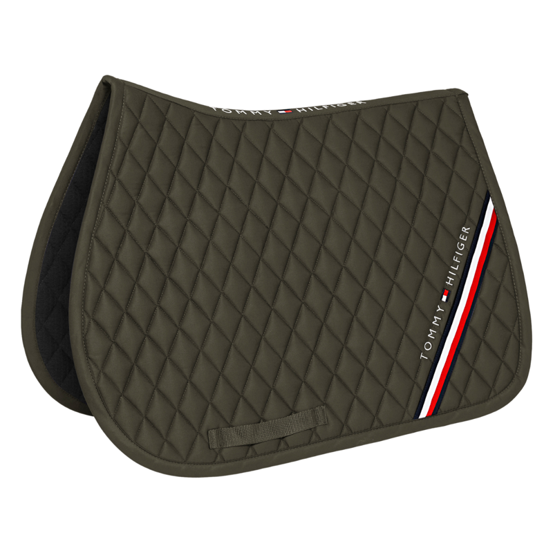 Tommy Hilfiger Stanford Jumping Saddlepad - Cameo Green-1