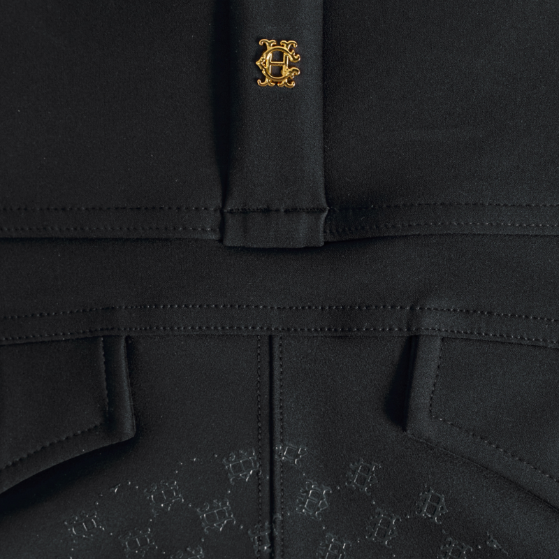 Holland Cooper Cranborne Contour Breeches - Black-3