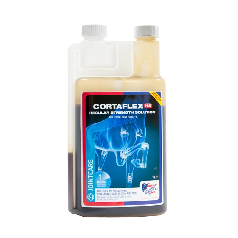 Equine America Cortaflex HA Regular Strength Solution - 1L-2