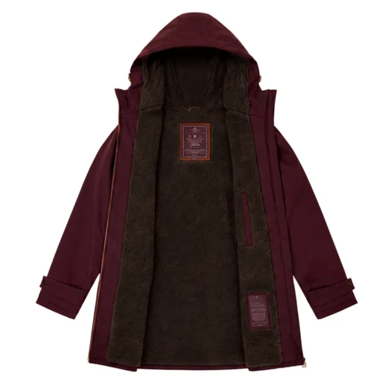 Holland Cooper One-Size Waterproof Jacket - Mulberry-5