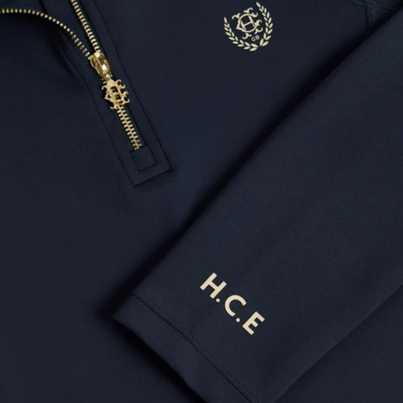 Holland Cooper Cranborne Long Sleeve Base Layer - Ink Navy-2