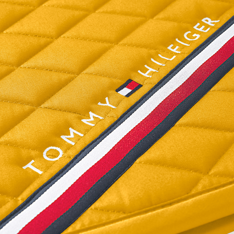 Tommy Hilfiger Stanford Dressage Saddlepad - Mustard-4