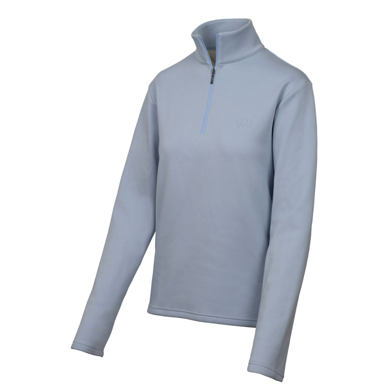 Woof Wear Ladies 1/4 Zip Fleece - Powder Blue-9