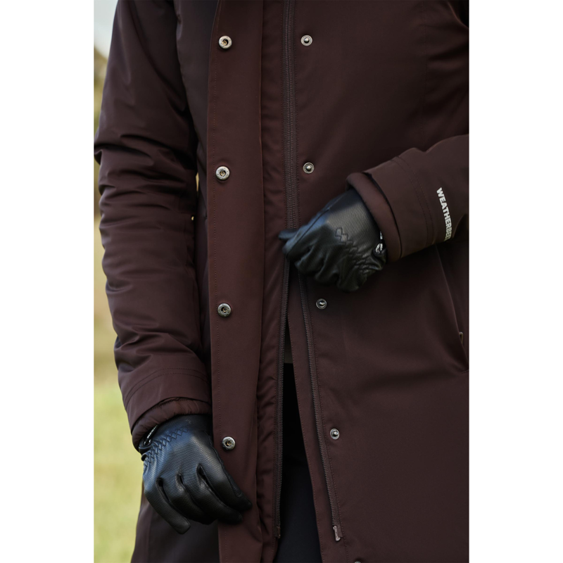 WeatherBeeta All Purpose Waterproof Insulated Longline Riding Jacket - Espresso-6