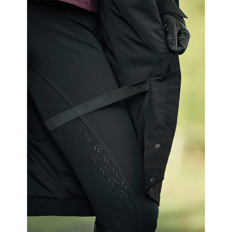 WeatherBeeta Windbreaker Reflective Longline Riding Jacket - Mist Blue-8