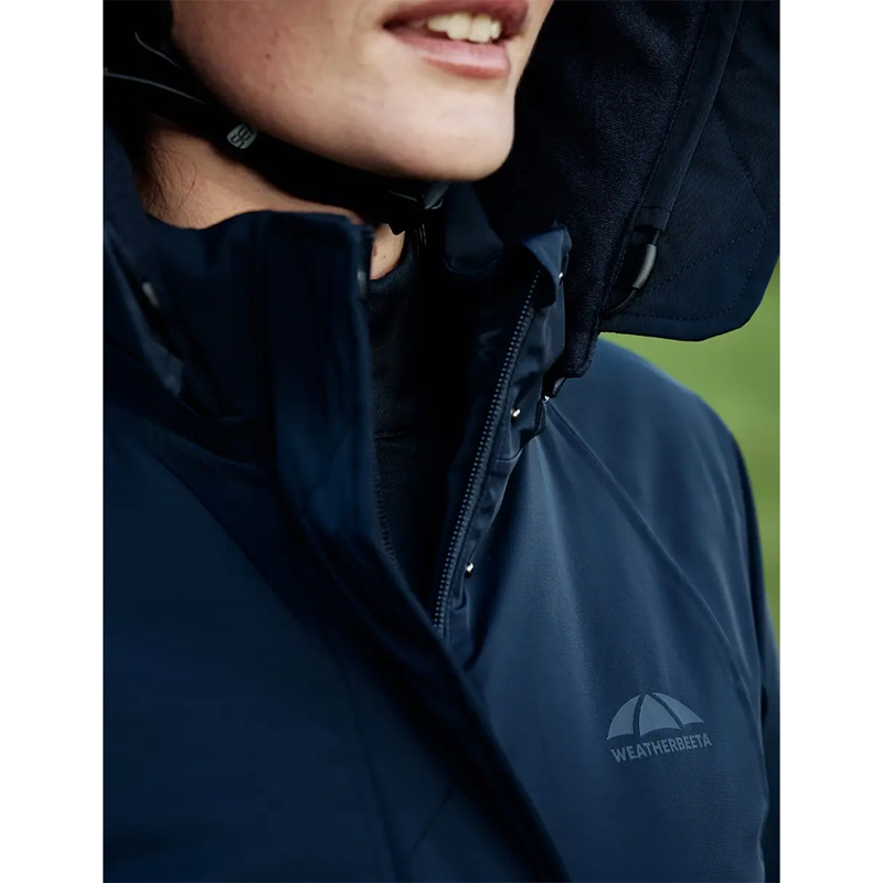 WeatherBeeta Protect Waterproof Insulated Riding Jacket - Navy-3