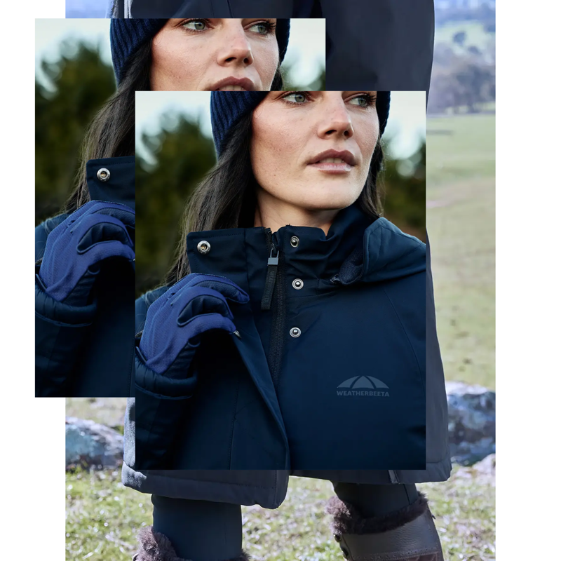WeatherBeeta Protect Waterproof Insulated Riding Jacket - Blackberry-3