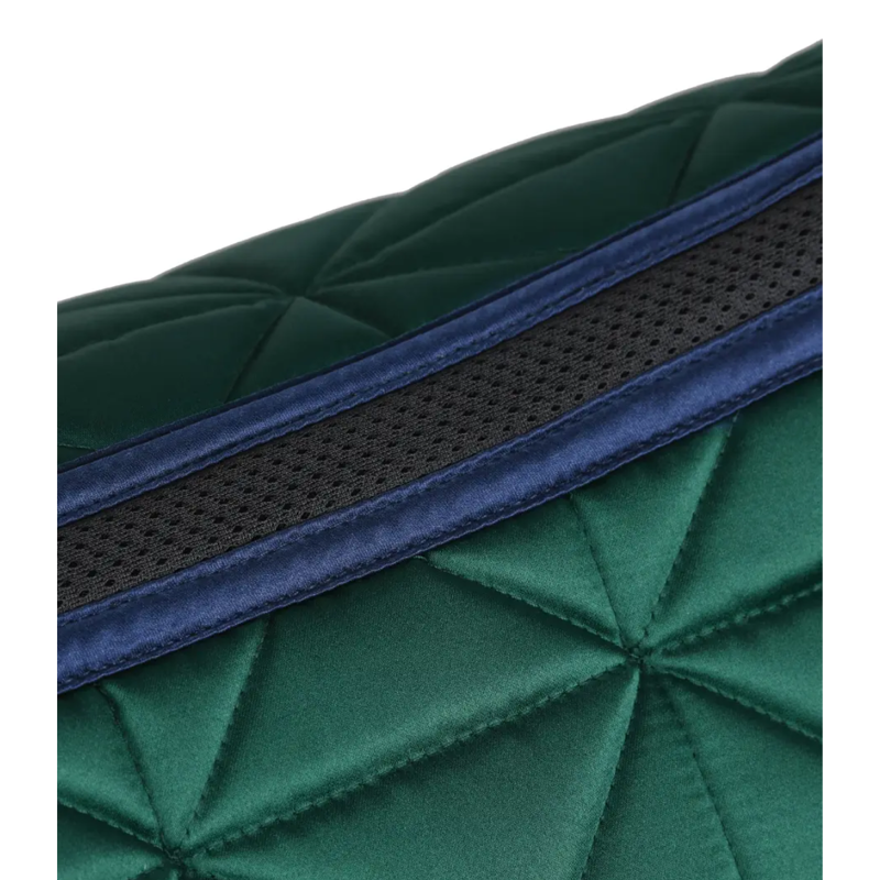 WeatherBeeta Satin Pro Air-Tec Dressage Saddlepad - Forest Green-2