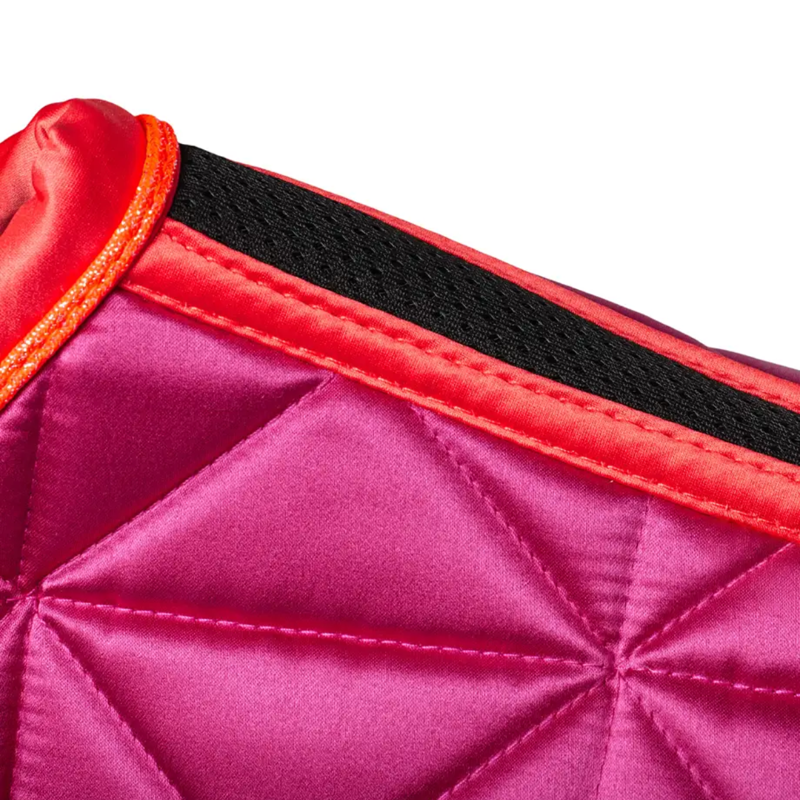 WeatherBeeta Satin Pro Air-Tec Dressage Saddlepad - Magenta-2