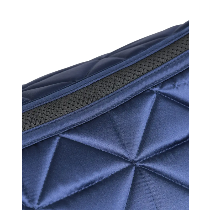 WeatherBeeta Satin Pro Air-Tec Dressage Saddlepad - Navy-2