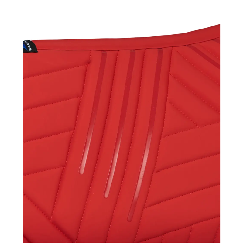 WeatherBeeta Softshell Pro Grip Dressage Saddlepad - Red-2