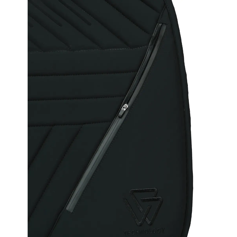 WeatherBeeta Softshell Pro Grip Euro Jump Saddlepad - Black-3