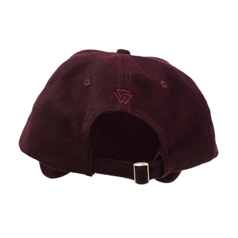 WeatherBeeta Performance Melton Wool Cap - Blackberry Marle-2