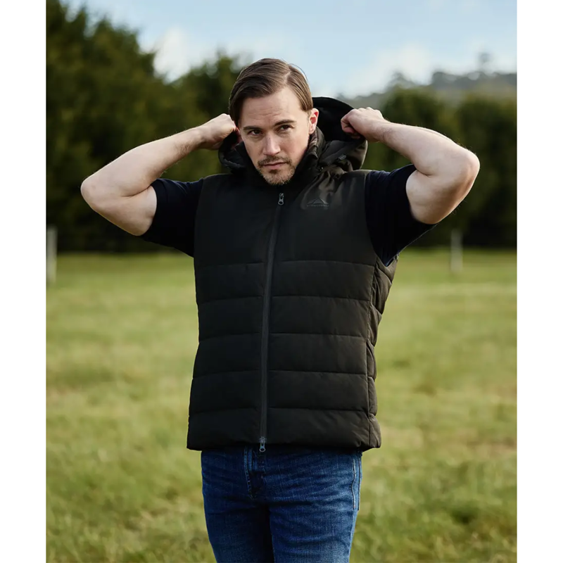 WeatherBeeta Men's Insulated Vest - Olive-3