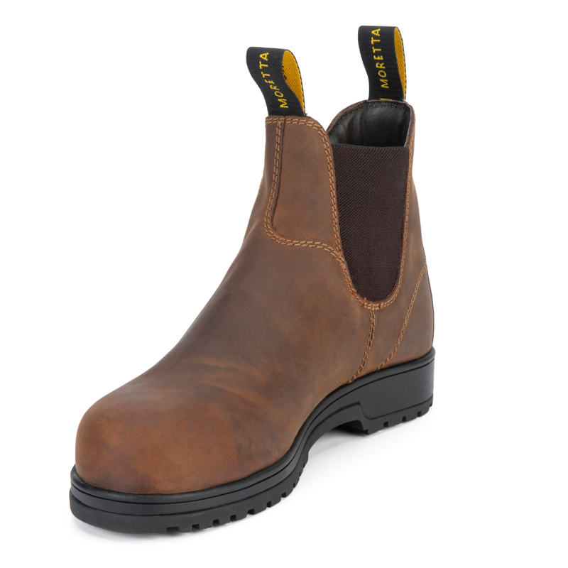 Shires Moretta Adriano Safety Boots - Brown-1