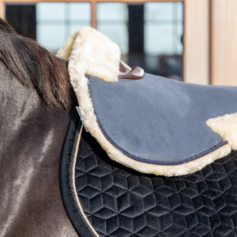 Kentucky Sheepskin Half Pad Absorb - Navy-1