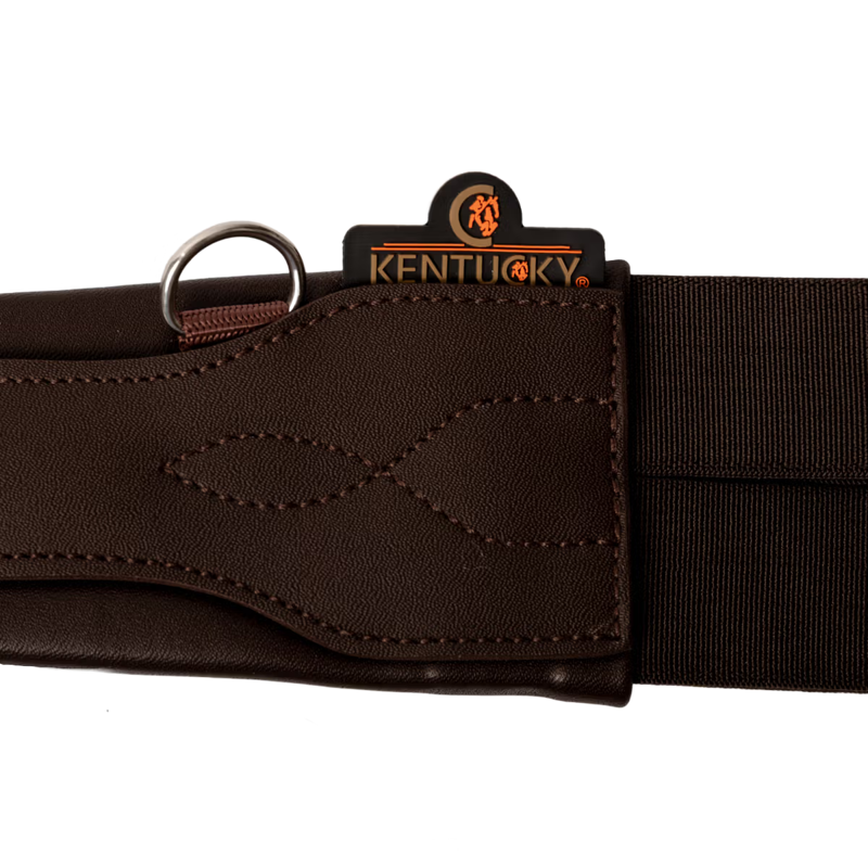 Kentucky Anatomic Stud Girth - Brown-2