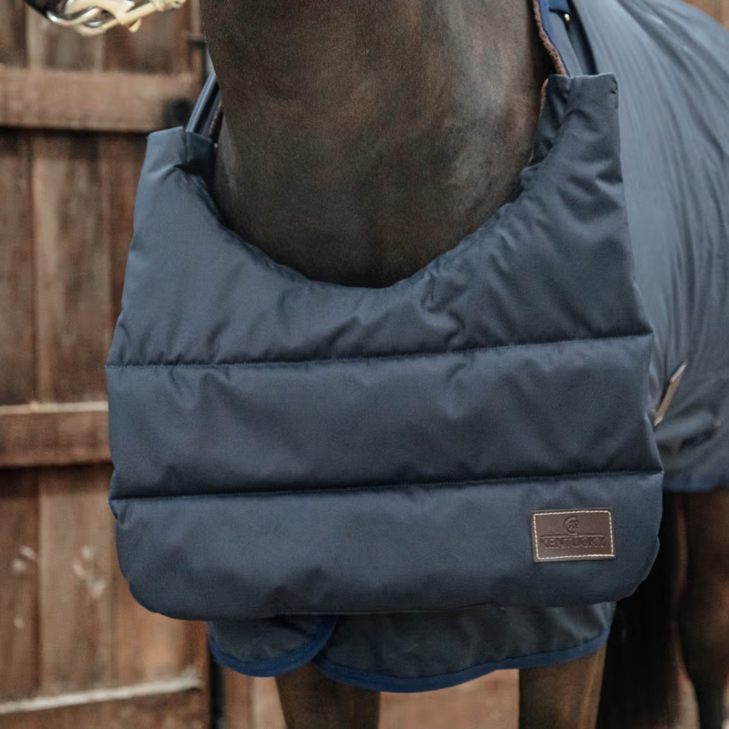 Kentucky Waterproof Horse Bib - Navy-2